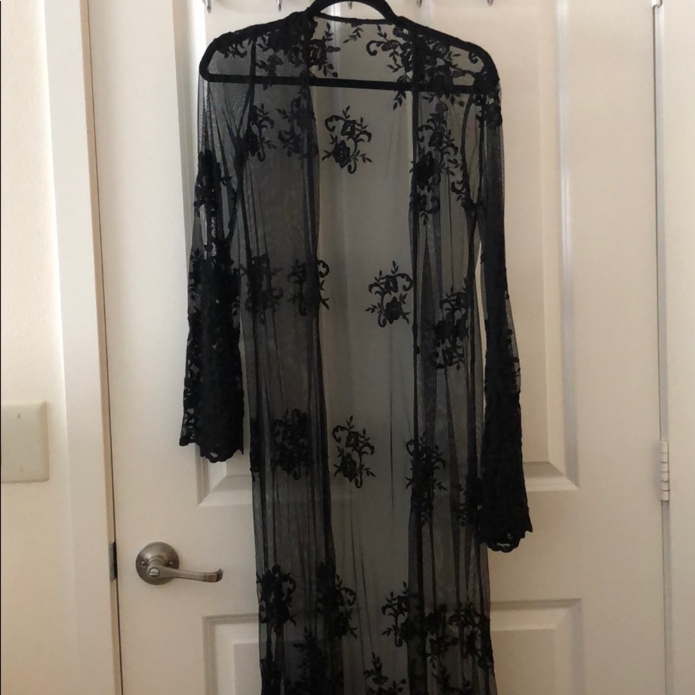 Forever 21 F21 floral coverup